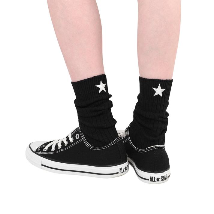 CONVERSE CV�X�^���_�[�h�\�b�N�X�n�C *BLK/OFF WHITE