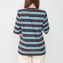 モデル：161㎝ / 着用サイズ：S ROUVER ROUVER W's Merino-Poly S/S Tee OSHMAN'S SMU画像3