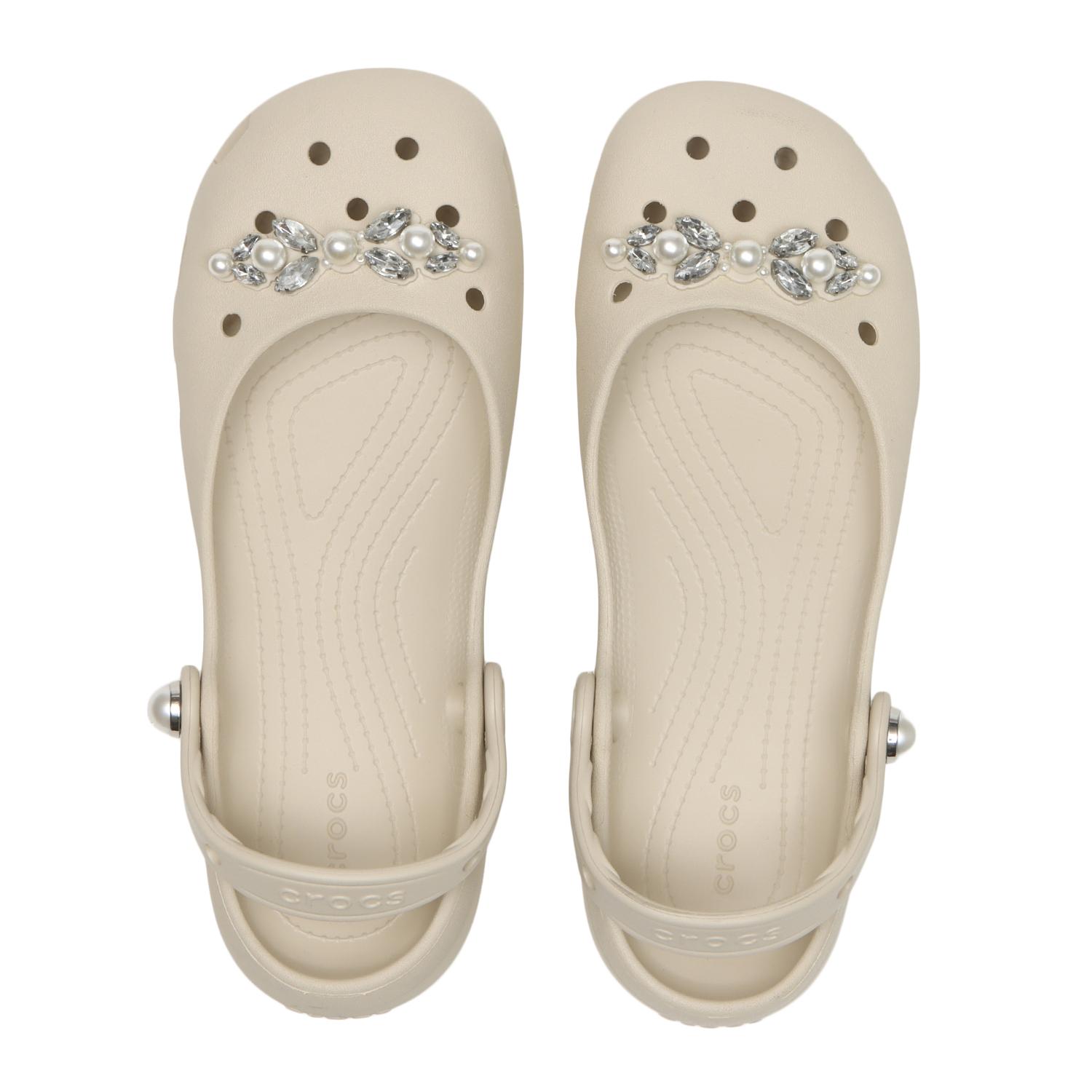 crocs】 クロックス CLASSIC PEARLS BALLET W クラシック パールズ