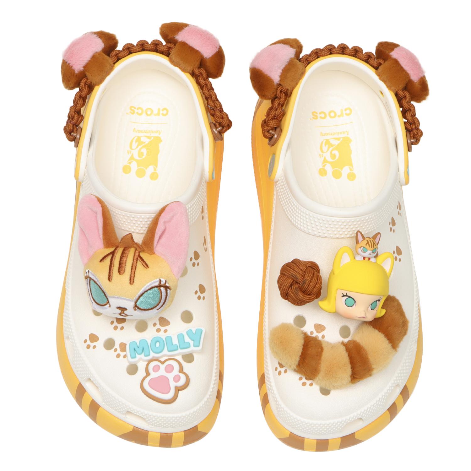 crocs】 クロックス POPMARTMOLLYCROCSCRUSHCLOG ポップマート モリー