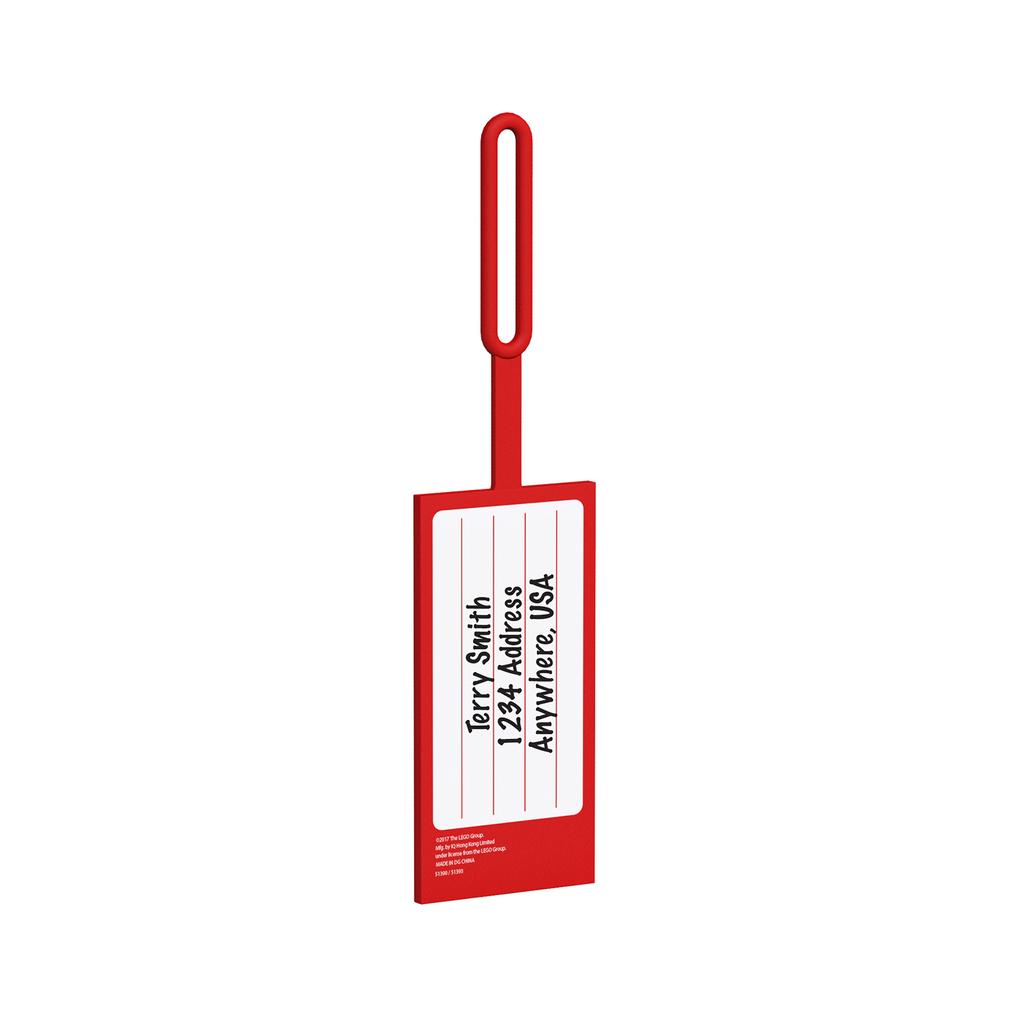 LEGO LEGO LEGO 2x4 Luggage Tag RD画像2