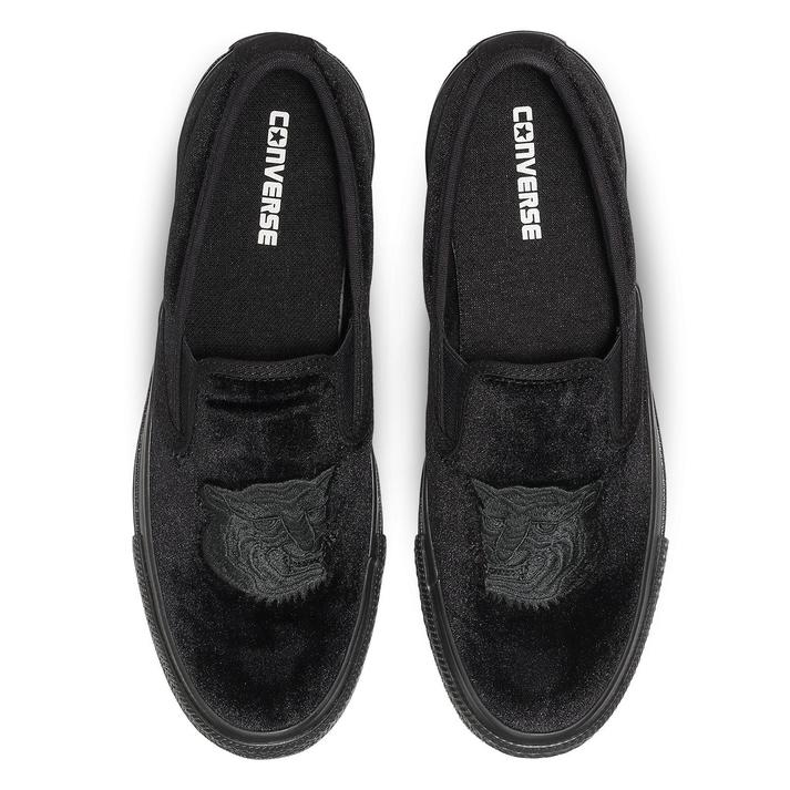 CONVERSE �I�[���X�^�[ �J���t�[ �X���b�v�I�� BLACKMONOCHROME