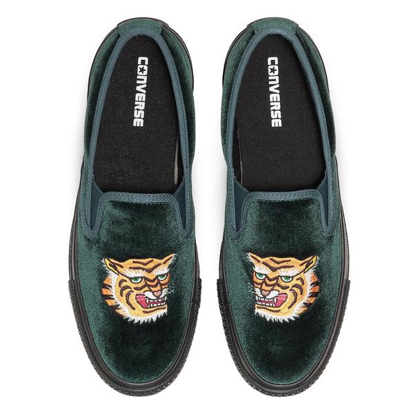 CONVERSE オールスター カンフー スリッポン グリーン 26cm