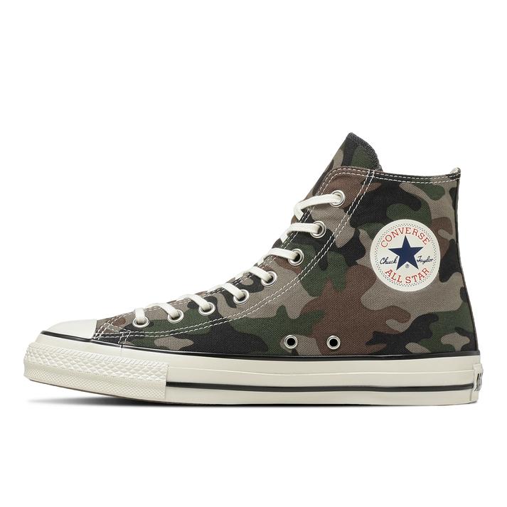 CONVERSE �I�[���X�^�[ �G�C�W�h �E�b�h�����h�J�� HI GREEN/GRAY/BRN