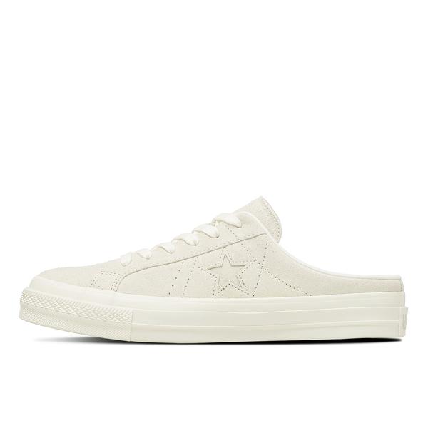 CONVERSE ワンスター スエード ミュール ホワイト 25cm