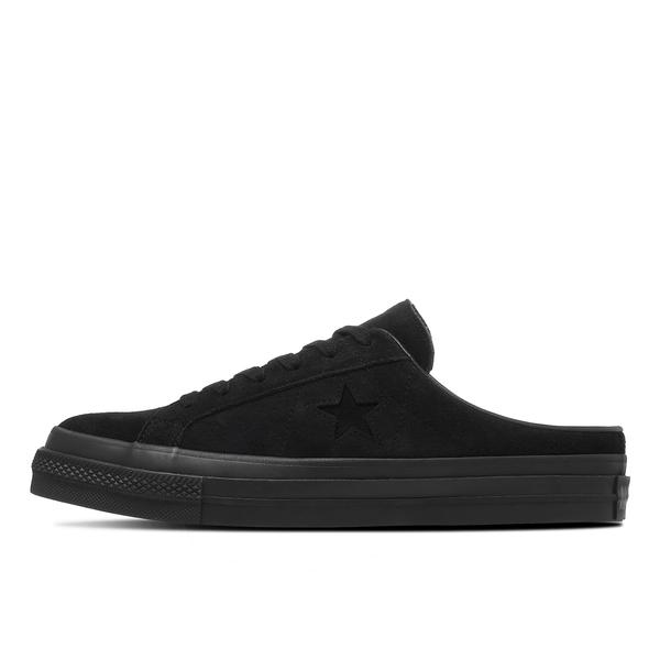 CONVERSE ワンスター スエード ミュール ブラック 25cm