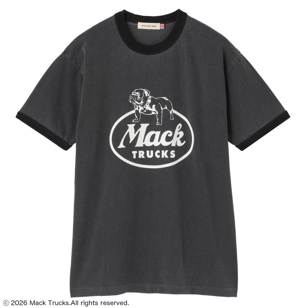  GOOD ROCK SPEED GOOD ROCK SPEED Bulldog Logo Ringer T-Shirt画像1