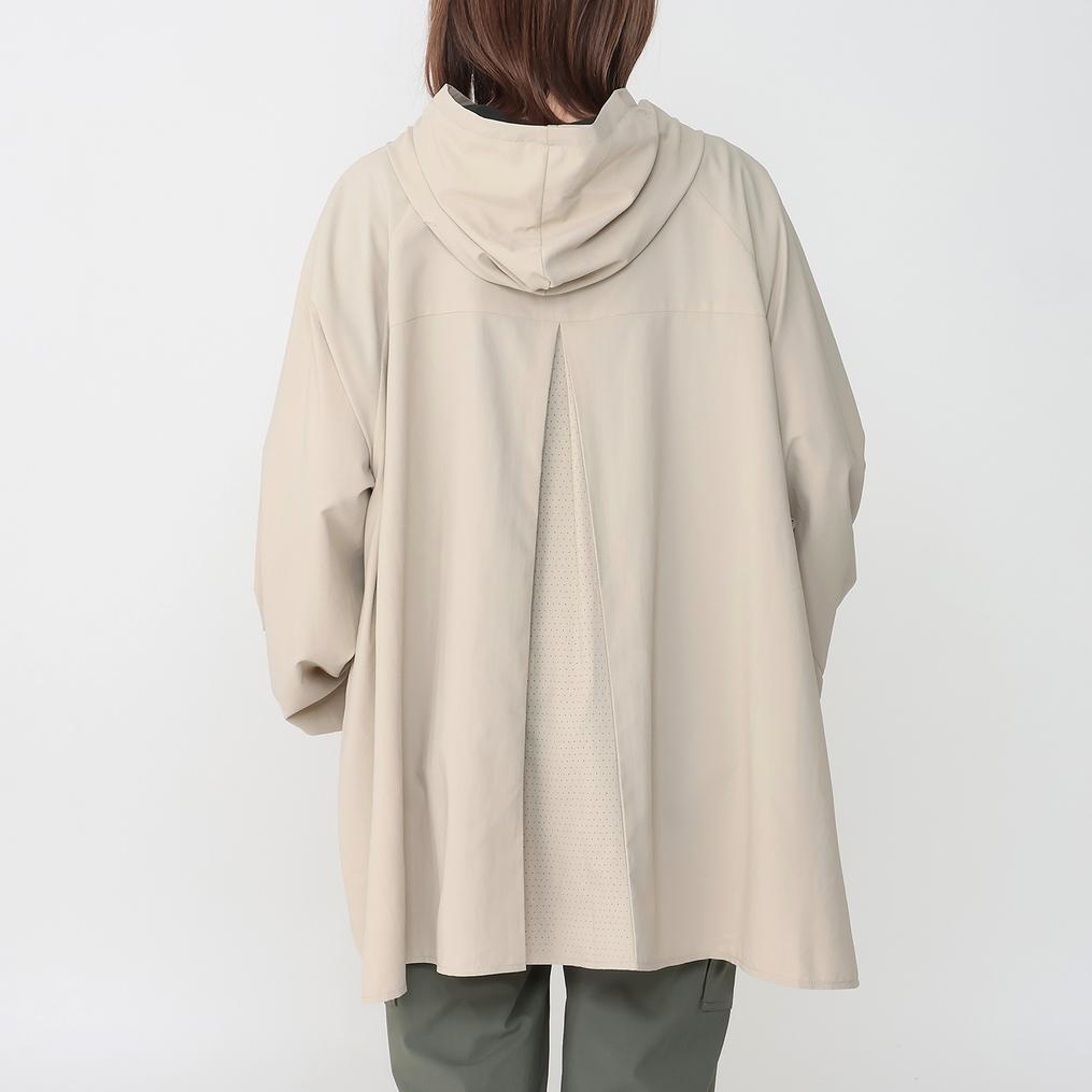 モデル：161㎝ / 着用サイズ：F OSHMAN’S LABEL OSHMAN'S UV Shield Poncho画像3