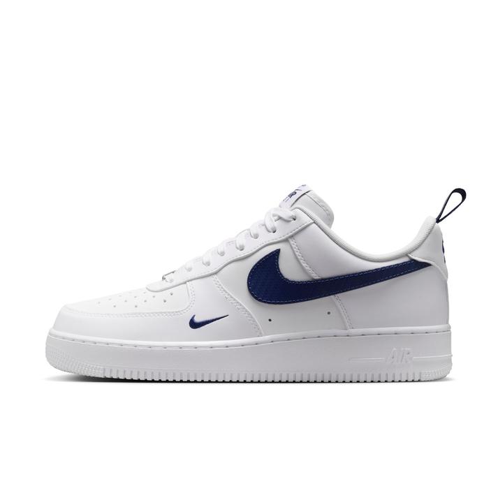 NIKE �G�A �t�H�[�X 1 '07 TECH ESS 100WHITE/MNNAVY