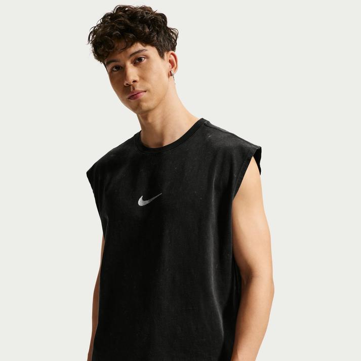 NIKE M TEE LSE SL TRAIN HRD W 010BLACK