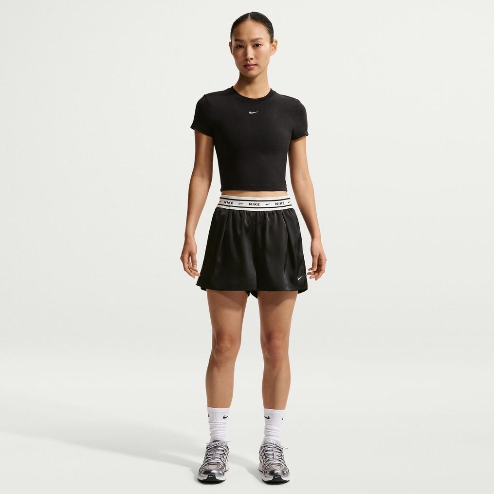  NIKE NIKE Sports Wear Loose Midrise Satin Short画像4