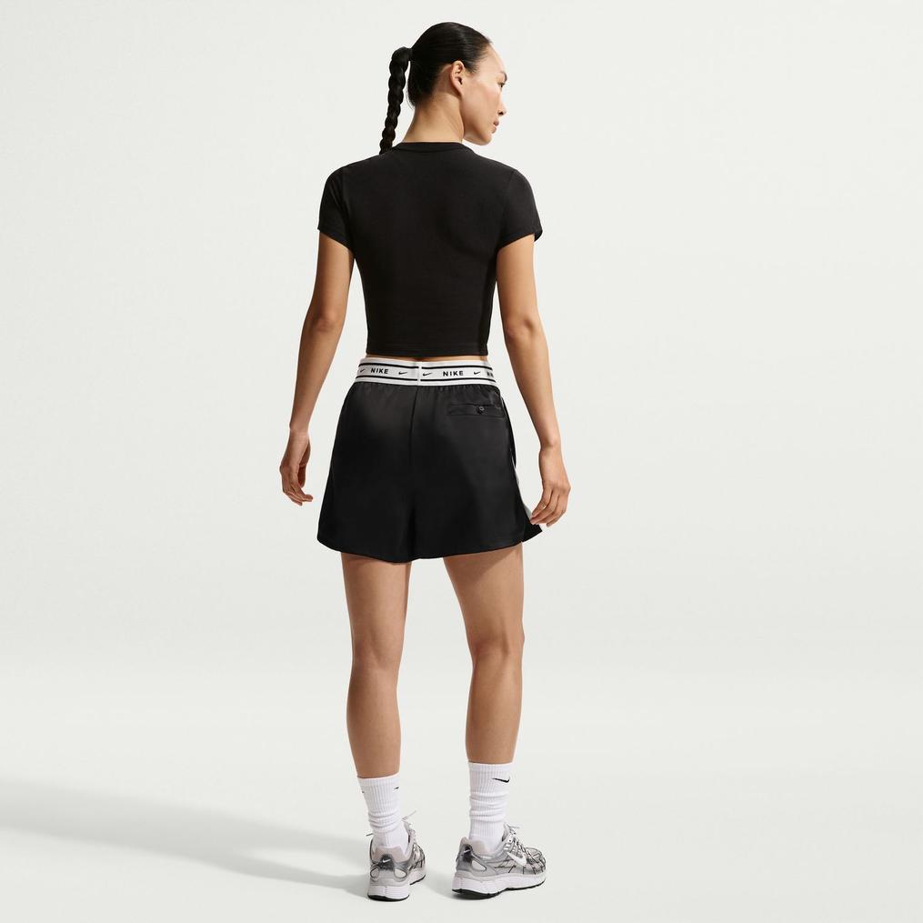  NIKE NIKE Sports Wear Loose Midrise Satin Short画像6