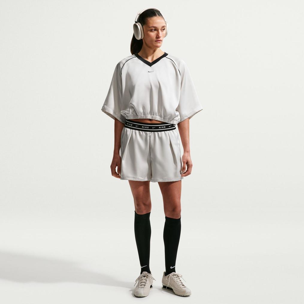  NIKE NIKE Sports Wear Loose Midrise Satin Short画像2