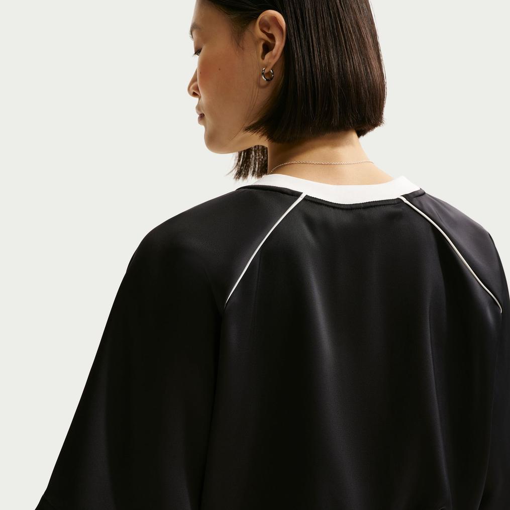 NIKE NIKE Sports Wear Oversized Satin Tops画像3