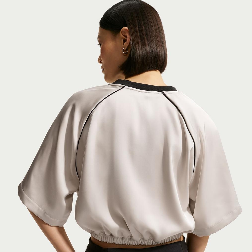  NIKE NIKE Sports Wear Oversized Satin Tops画像3
