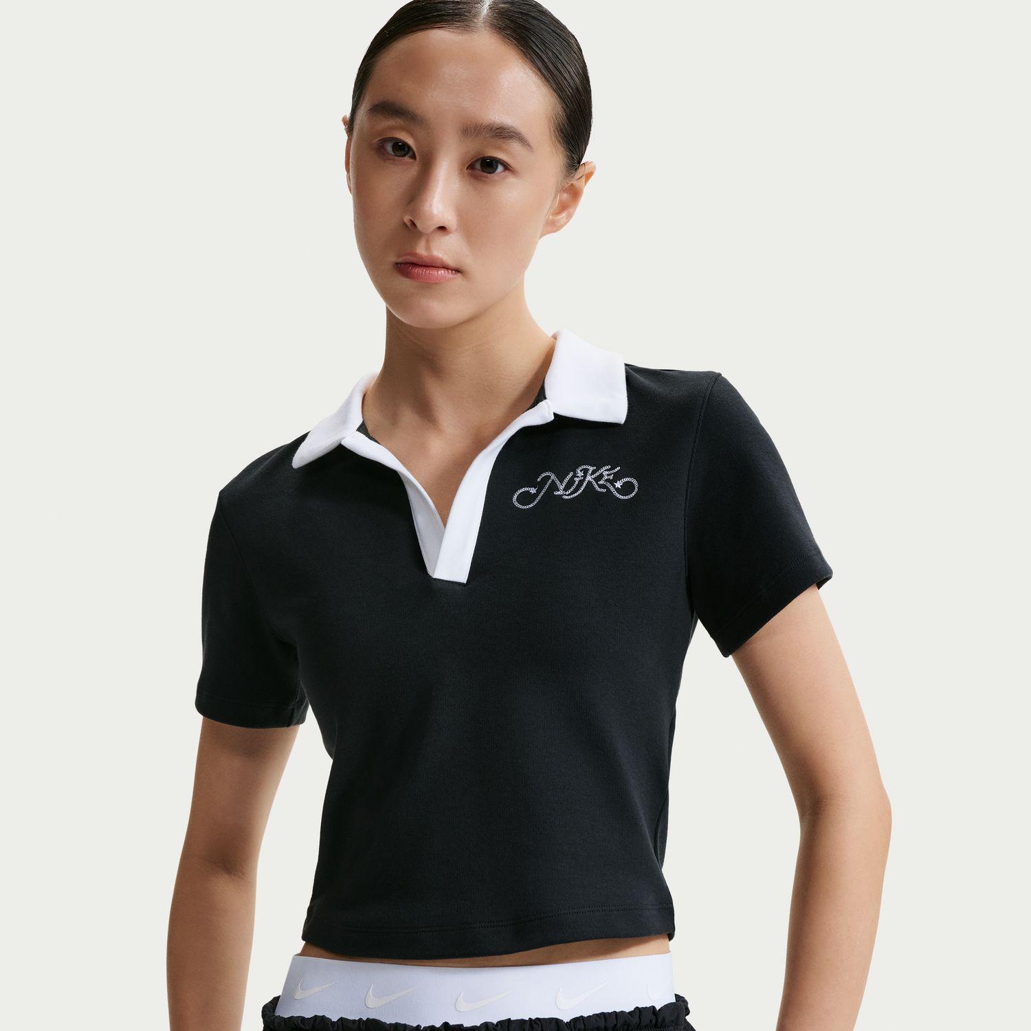 レディース 【NIKE】 ナイキ W SS POLO CRP TOP ショートスリーブ