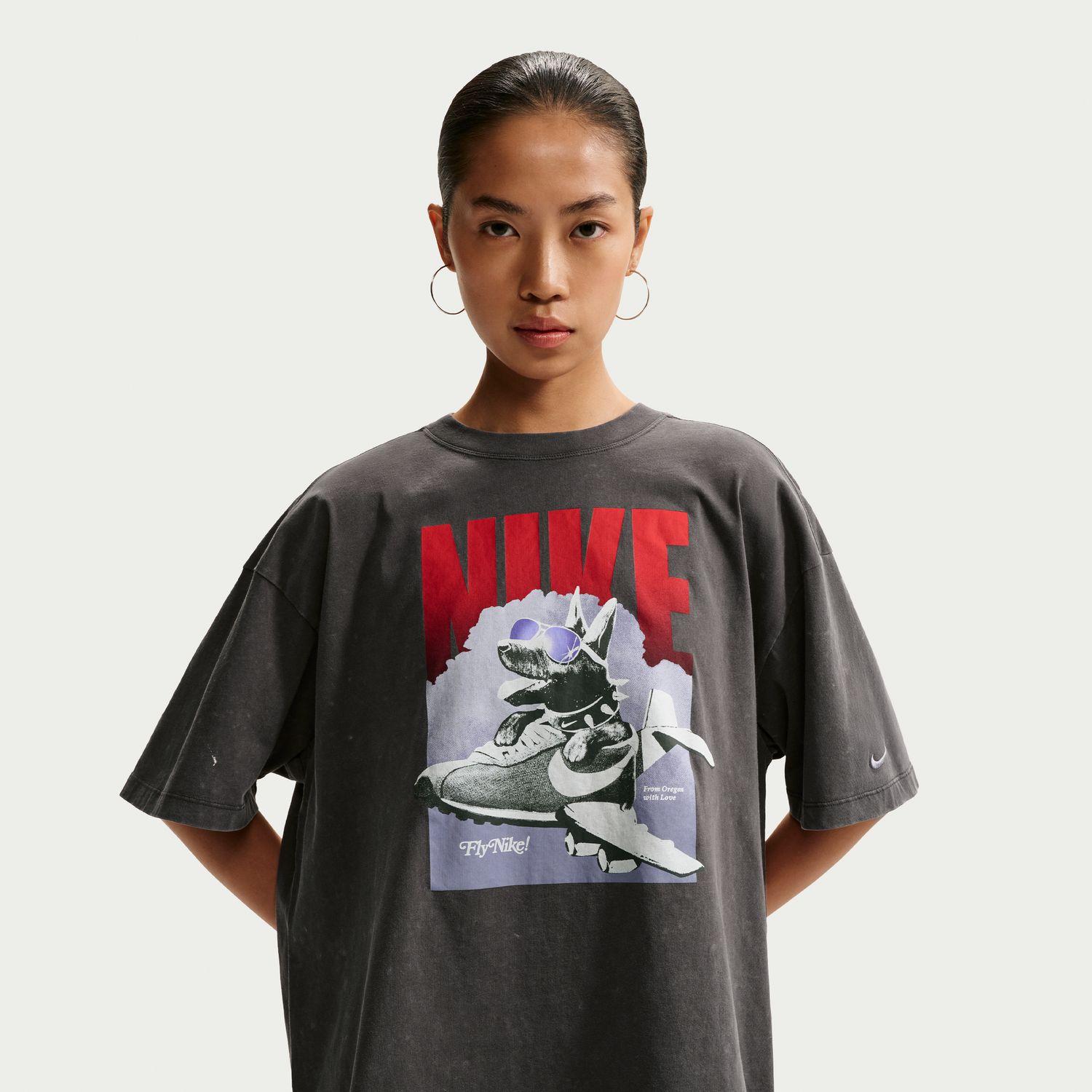 レディース 【NIKE】 ナイキ W DOG GFX OS TEE ショートスリーブ