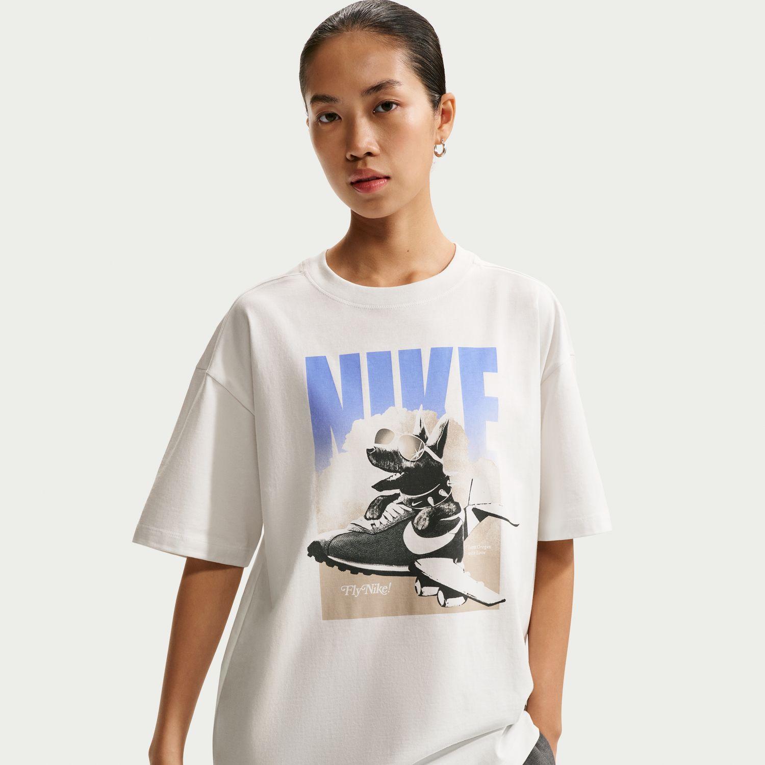 レディース 【NIKE】 ナイキ W DOG GFX OS TEE ショートスリーブ