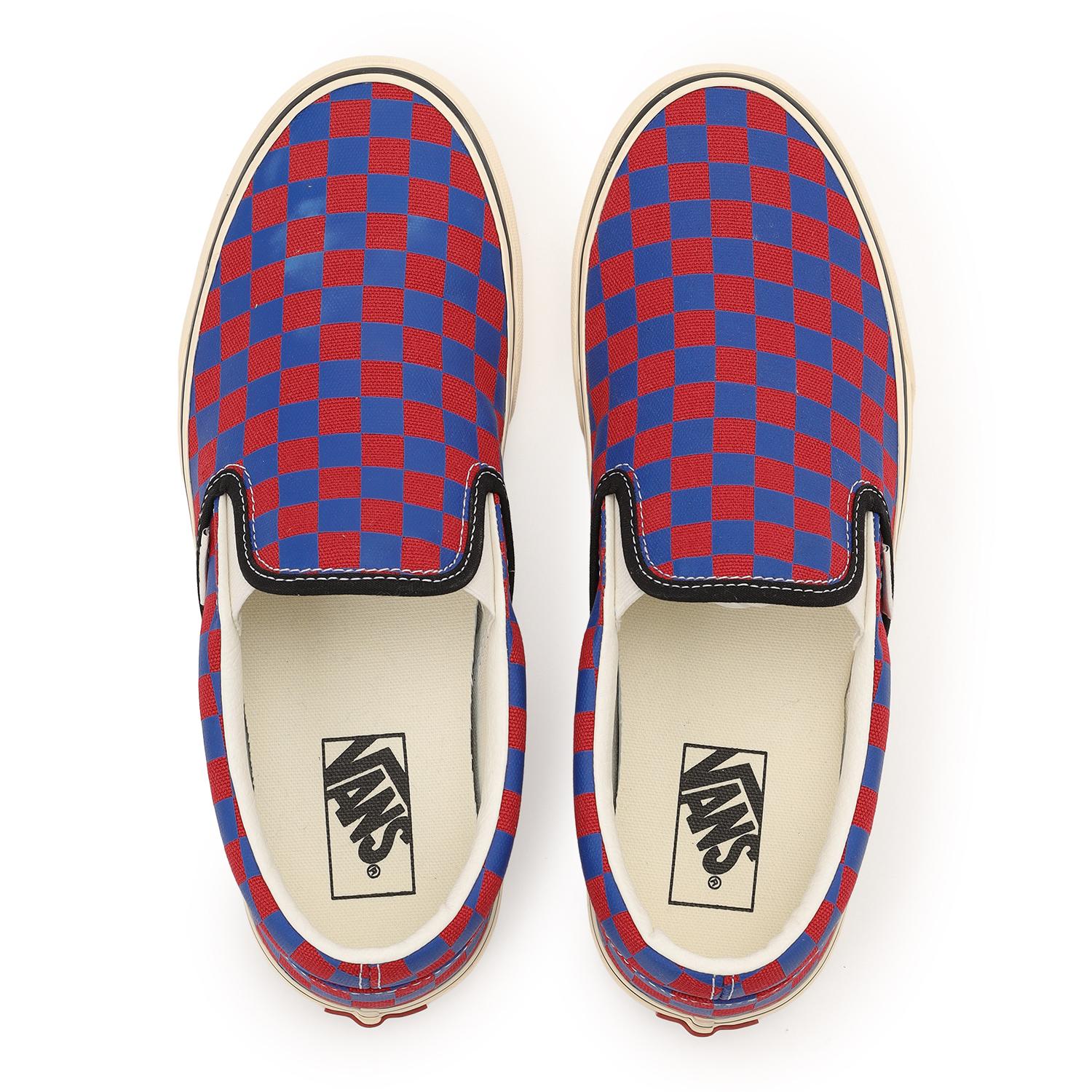 VANS】 ヴァンズ CLASSIC SLIP-ON スリッポン VN000DAHRDB CHK RED