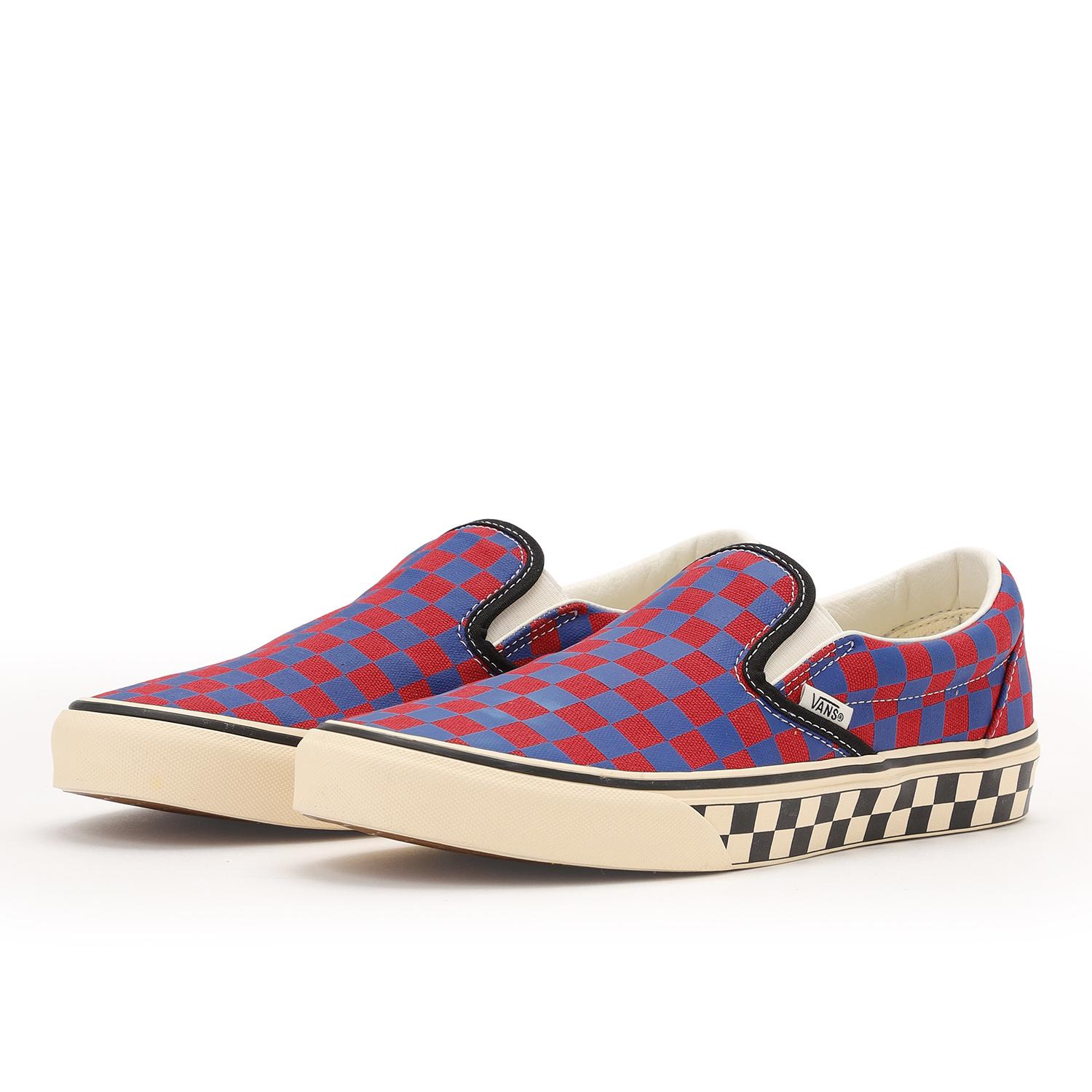 VANS】 ヴァンズ CLASSIC SLIP-ON スリッポン VN000DAHRDB CHK RED