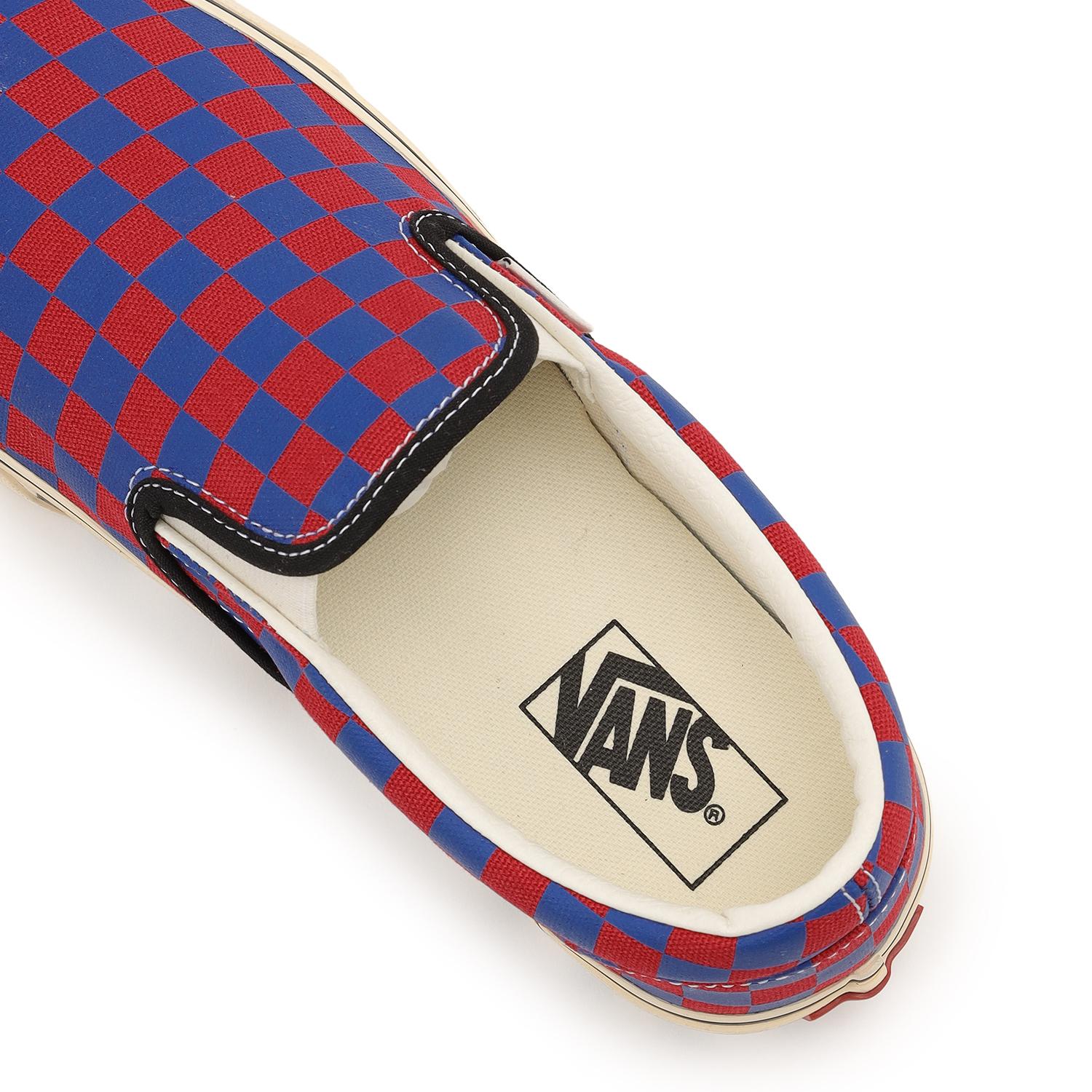 VANS】 ヴァンズ CLASSIC SLIP-ON スリッポン VN000DAHRDB CHK RED