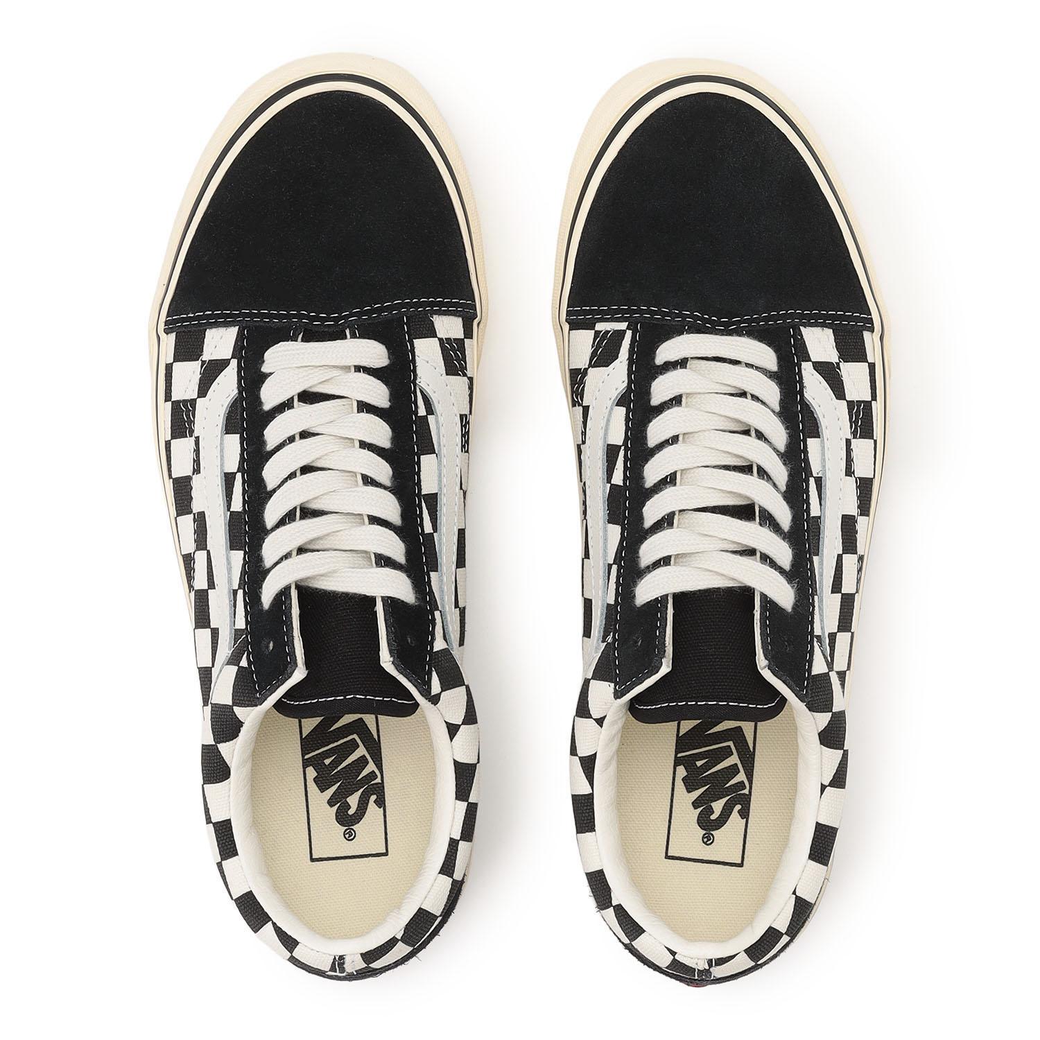 VANS】 ヴァンズ OLD SKOOL オールドスクール VN000Z901KP CHK BLK