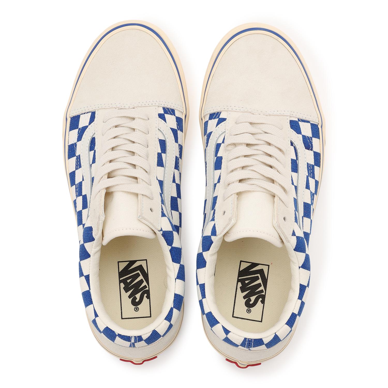 VANS】 ヴァンズ OLD SKOOL オールドスクール VN000D7ZFRP CHK NAVY