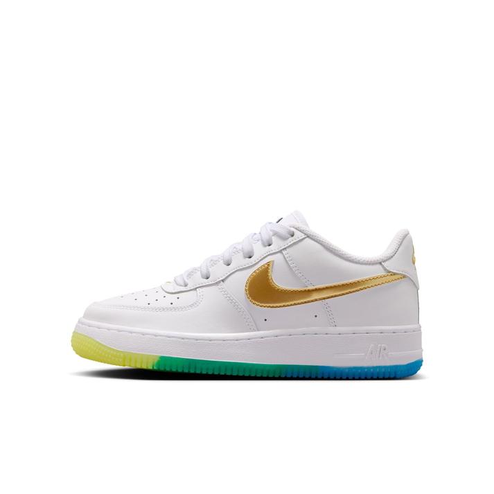 NIKE �G�A �t�H�[�X 1 WC GS 100WHITE/M GOLD