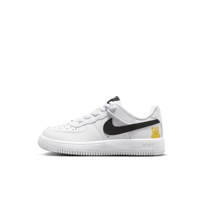 NIKE �t�H�[�X 1 LOW �C�[�W�[�I�� GB PS 121WHITE/BLACK