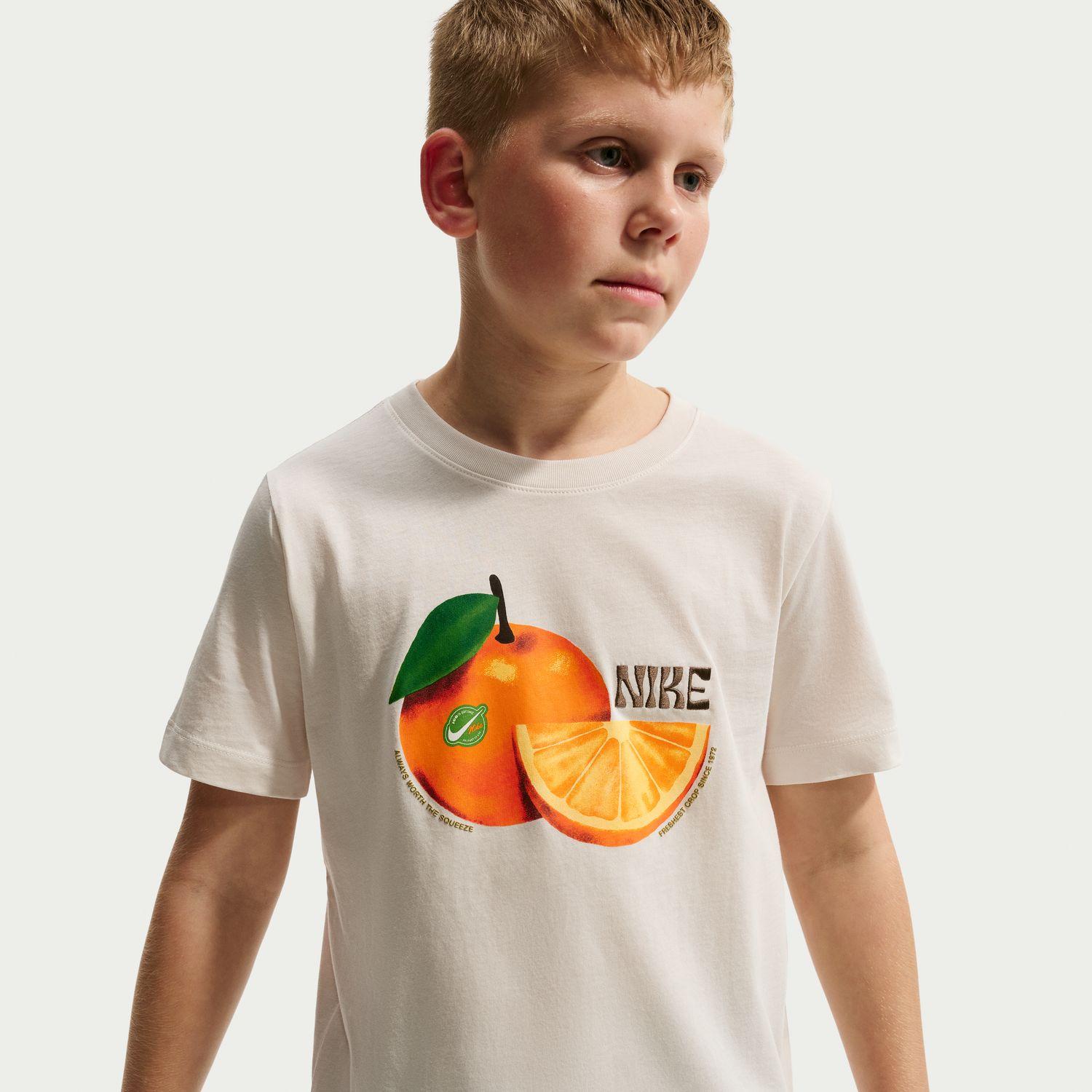 ミカンページ キッズ 【NIKE】 ナイキ K TEE ORANGE ショートスリーブ IO8981