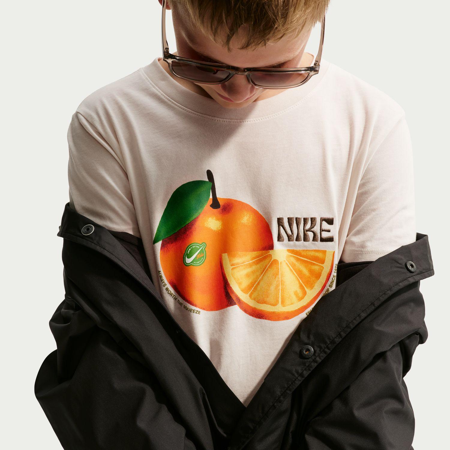 キッズ 【NIKE】 ナイキ K TEE ORANGE ショートスリーブ IO8981