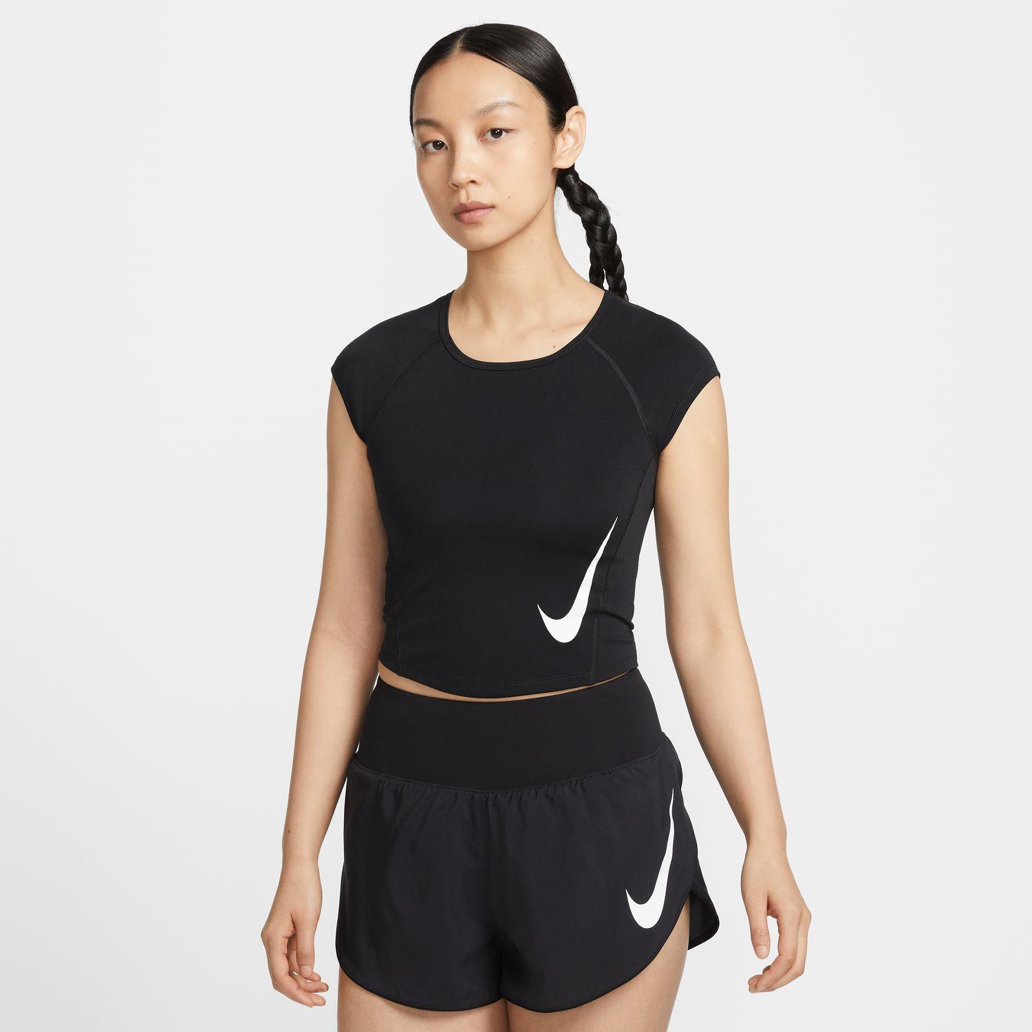 スポーツウェア　レディースNIKE他ブランドトップス新品含む7点まとめ売りXL レディース 【NIKE】 ナイキ W TEMPO SWOOSH RUN DF SS ショート