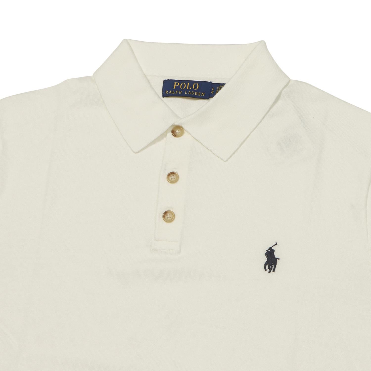  POLO RALPH LAUREN COTTON SWEATER POLO SHIRT画像2