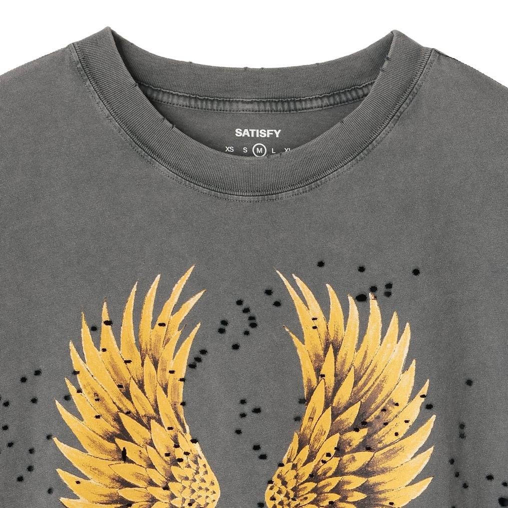  SATISFY SATISFY MothTech T-Shirt画像2