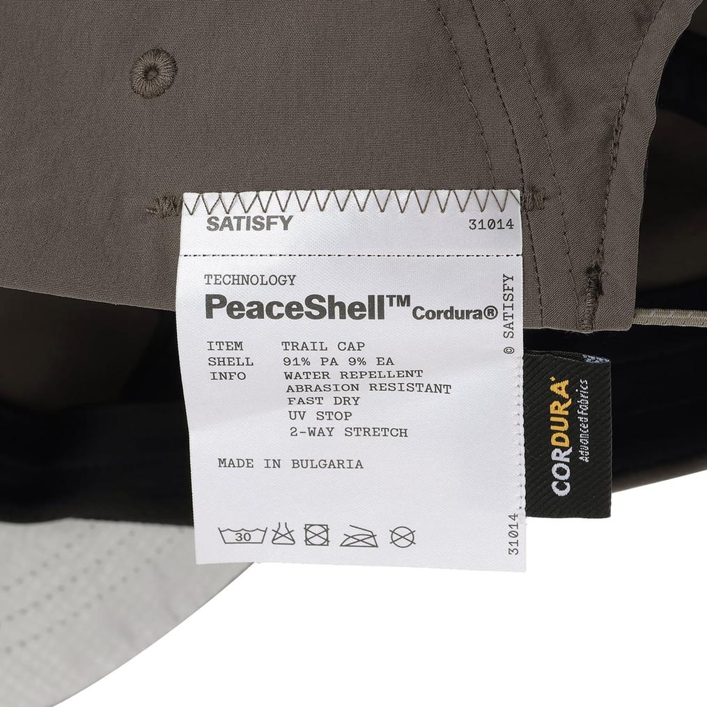  SATISFY SATISFY PeaceShell Cordura Trail Cap画像4