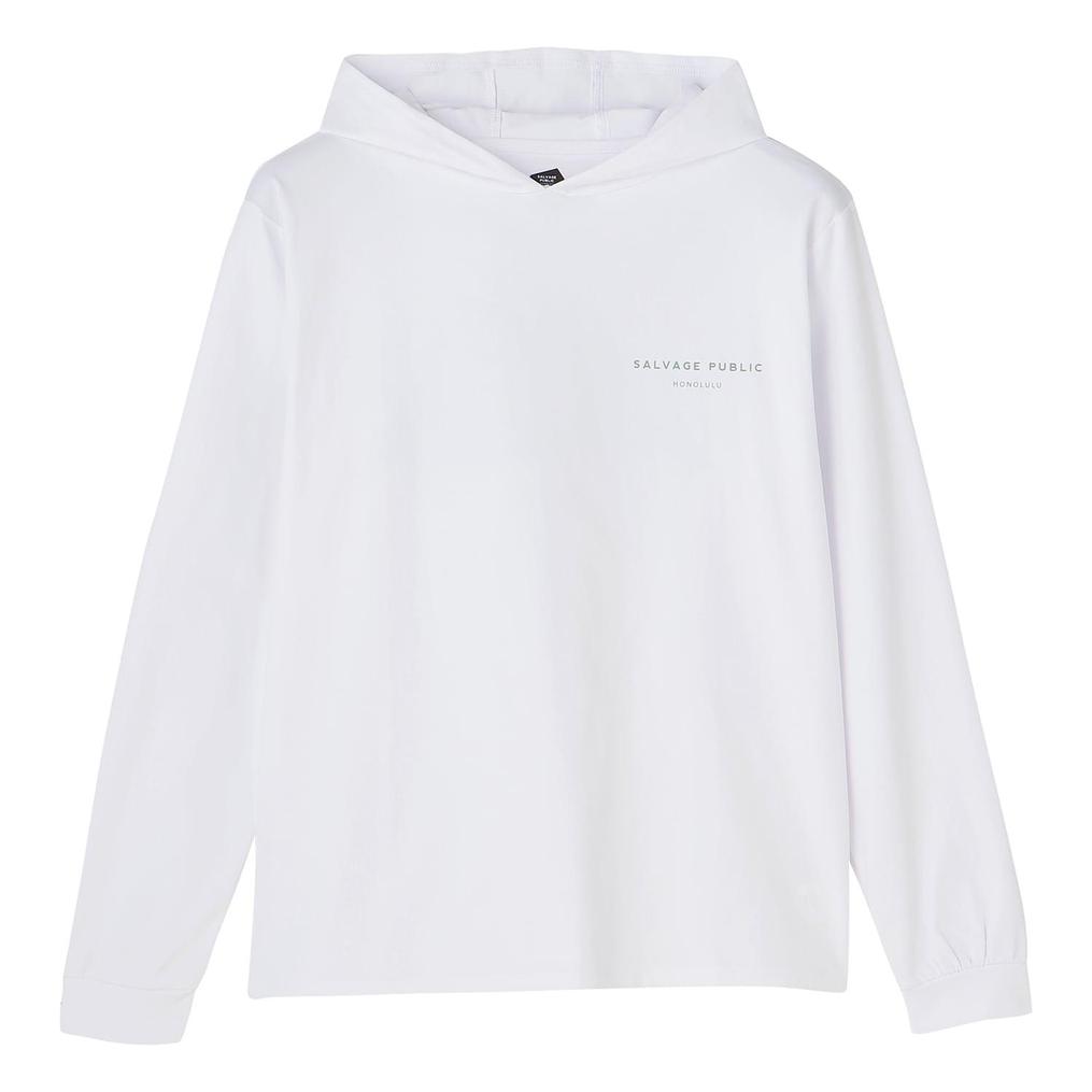  SALVAGE PUBLIC SALVAGE PUBLIC Team Logo Hood L/S Tee OSHMAN'S SMU画像6