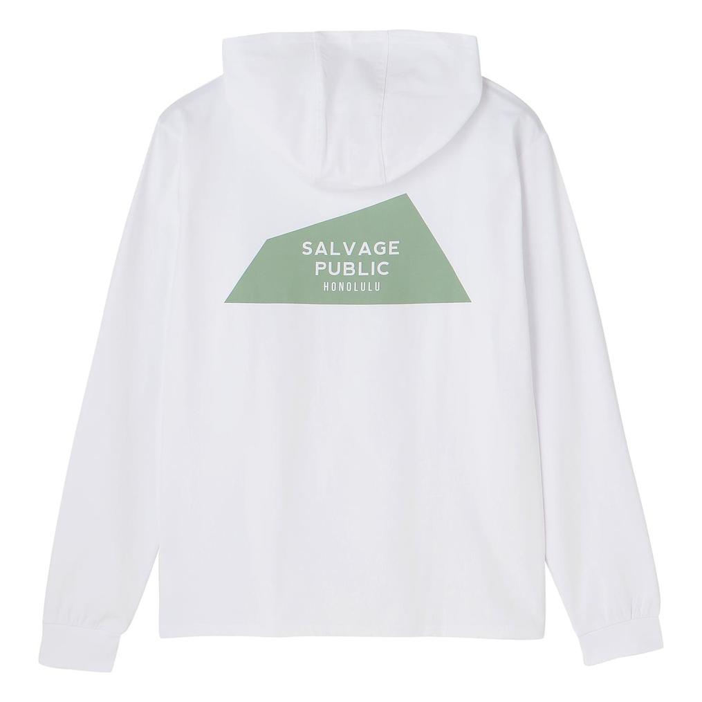  SALVAGE PUBLIC SALVAGE PUBLIC Team Logo Hood L/S Tee OSHMAN'S SMU画像5