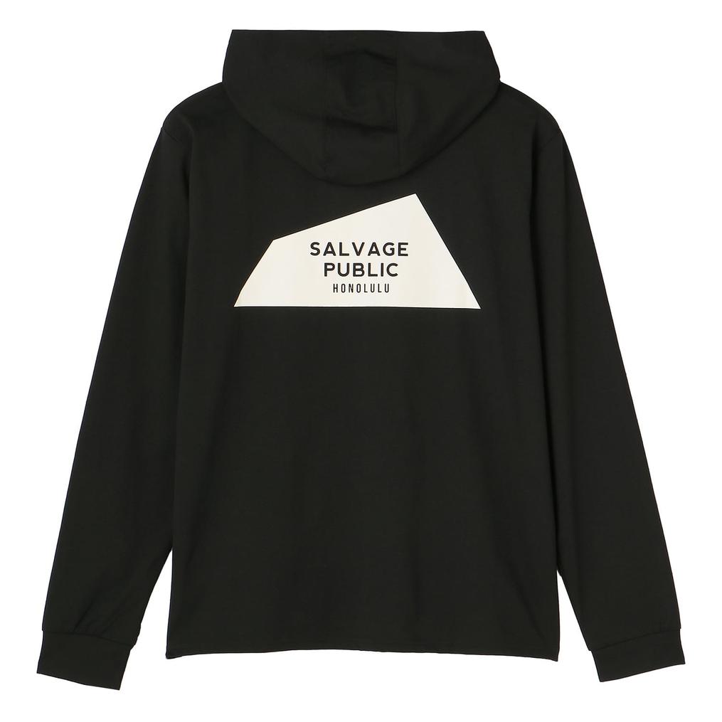  SALVAGE PUBLIC SALVAGE PUBLIC Team Logo Hood L/S Tee OSHMAN'S SMU画像3