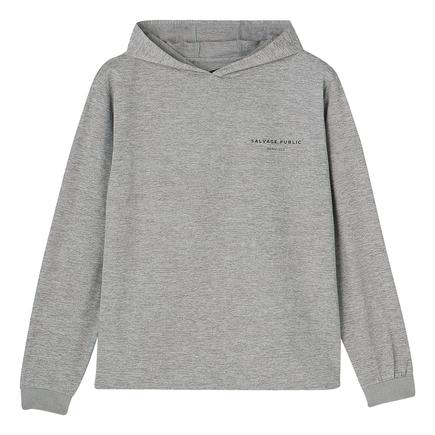 SALVAGE PUBLIC チームロゴフード L/S Tシャツ オッシュマンズSMU