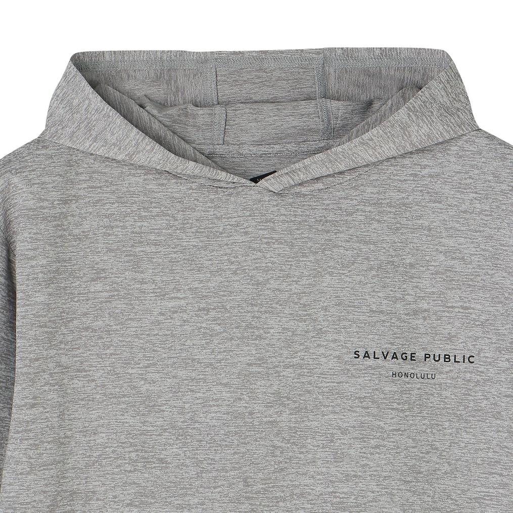  SALVAGE PUBLIC SALVAGE PUBLIC Team Logo Hood L/S Tee OSHMAN'S SMU画像2
