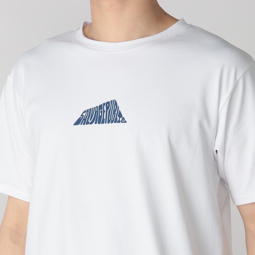  SALVAGE PUBLIC SALVAGE PUBLIC Hand Drawn Surf Tee OSHMAN'S SMU画像4