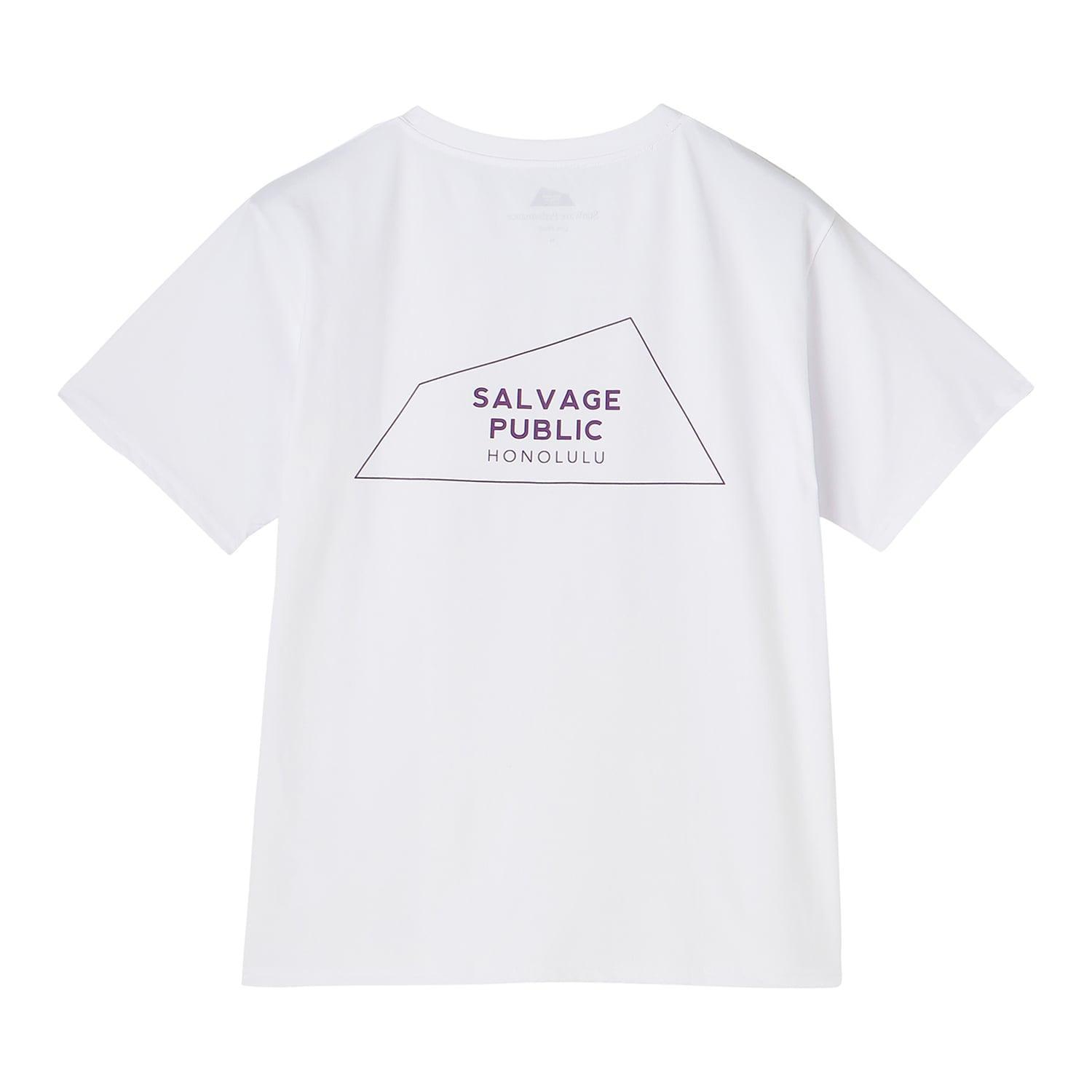 SALVAGE PUBLIC SALVAGE PUBLIC DH Logo Outline Surf Tee OSHMAN'S