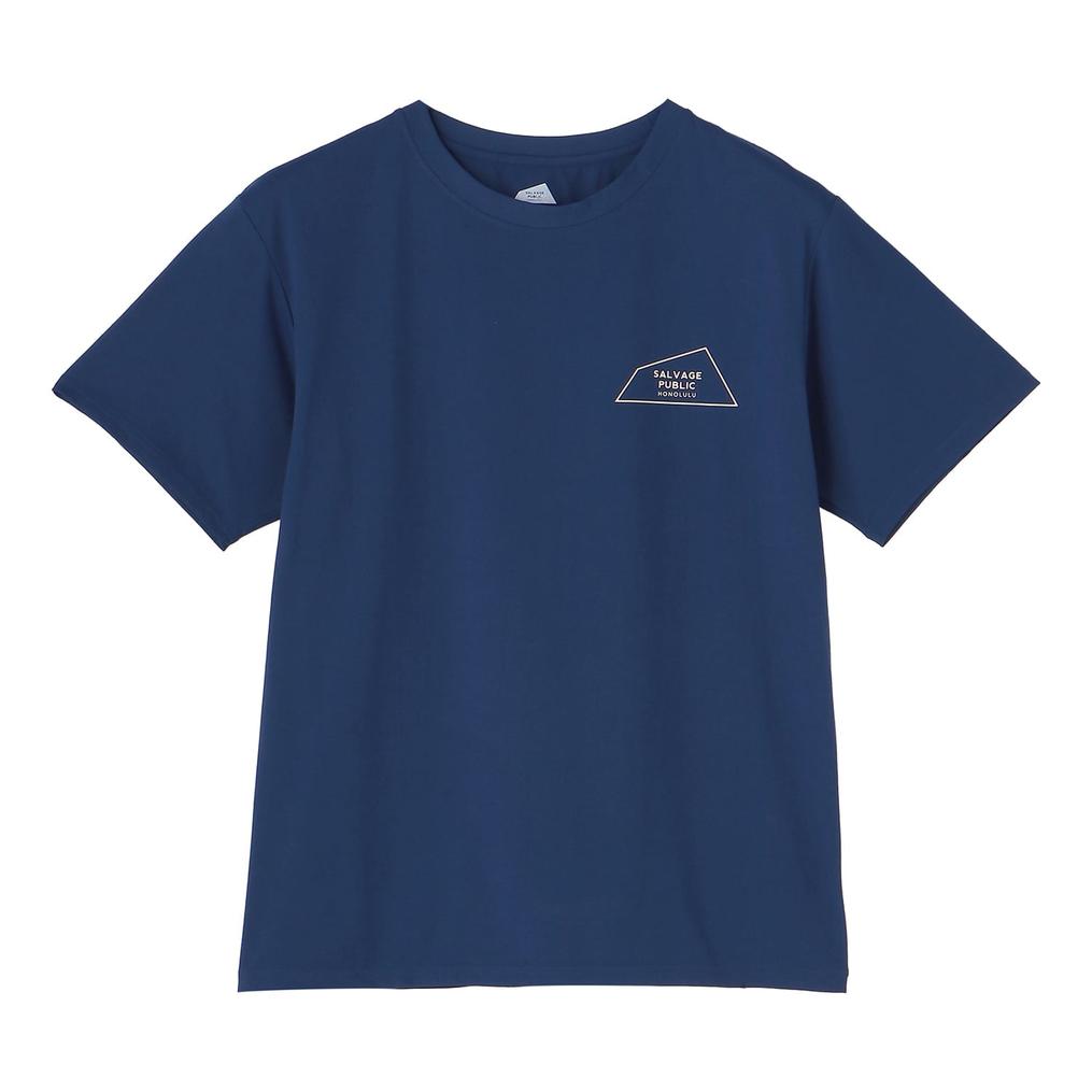  SALVAGE PUBLIC SALVAGE PUBLIC DH Logo Outline Surf Tee OSHMAN'S SMU画像1