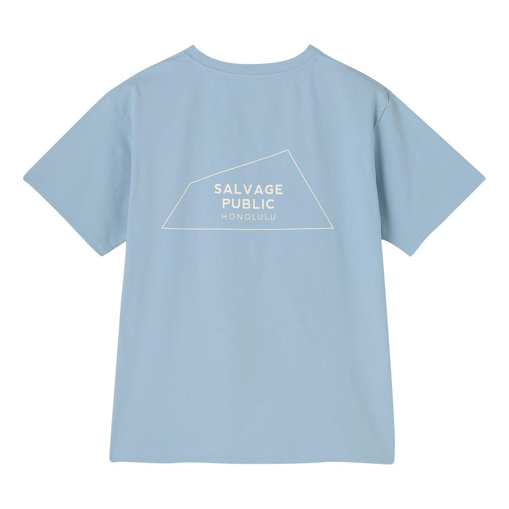  SALVAGE PUBLIC SALVAGE PUBLIC DH Logo Outline Surf Tee OSHMAN'S SMU画像3