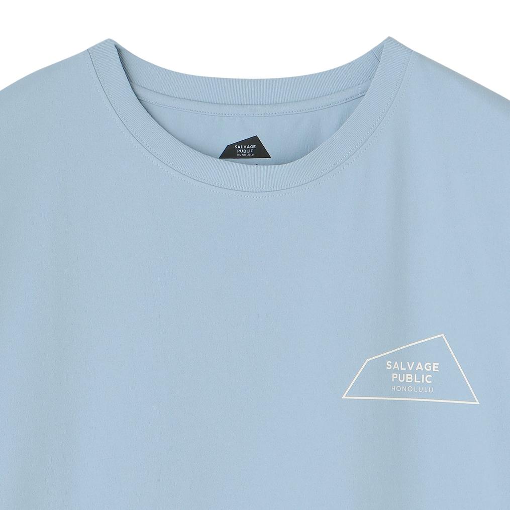  SALVAGE PUBLIC SALVAGE PUBLIC DH Logo Outline Surf Tee OSHMAN'S SMU画像2