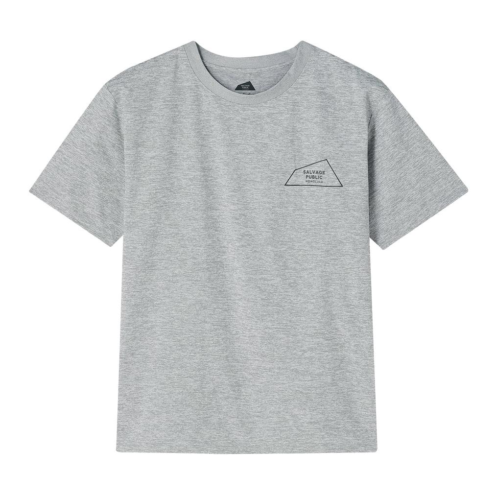  SALVAGE PUBLIC SALVAGE PUBLIC DH Logo Outline Surf Tee OSHMAN'S SMU画像1