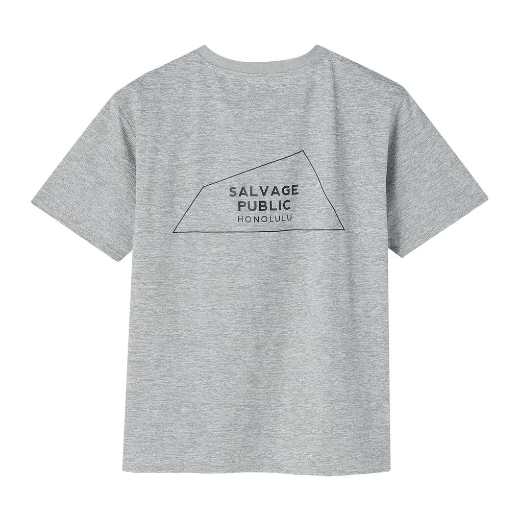  SALVAGE PUBLIC SALVAGE PUBLIC DH Logo Outline Surf Tee OSHMAN'S SMU画像3