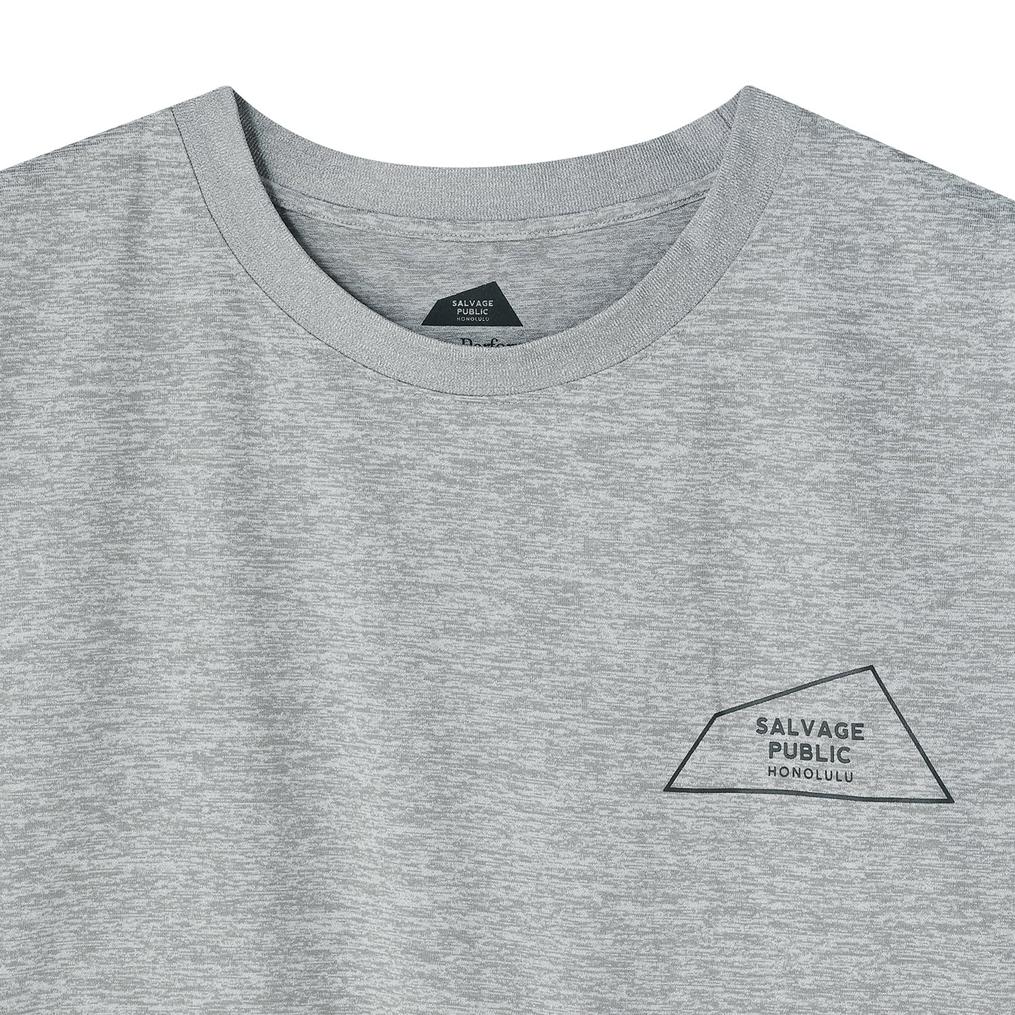  SALVAGE PUBLIC SALVAGE PUBLIC DH Logo Outline Surf Tee OSHMAN'S SMU画像2