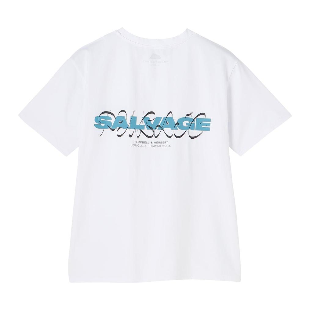 SALVAGE PUBLIC SALVAGE PUBLIC Lei Logo Surf Tee OSHMAN'S SMU画像5