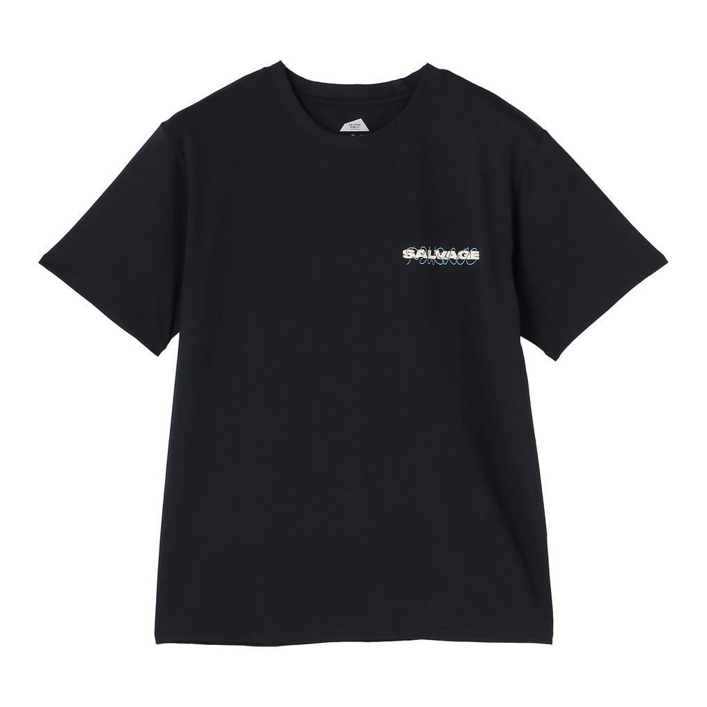  SALVAGE PUBLIC SALVAGE PUBLIC Lei Logo Surf Tee OSHMAN'S SMU画像1